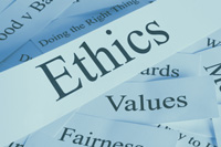 Ethics Word