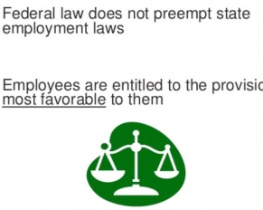 State Employment Laws Versus Federal Employment Laws