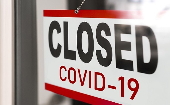 closed business for Covid-19